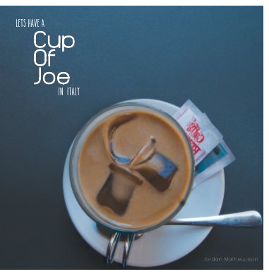 Lets have a cup of Joe in Italy book cover