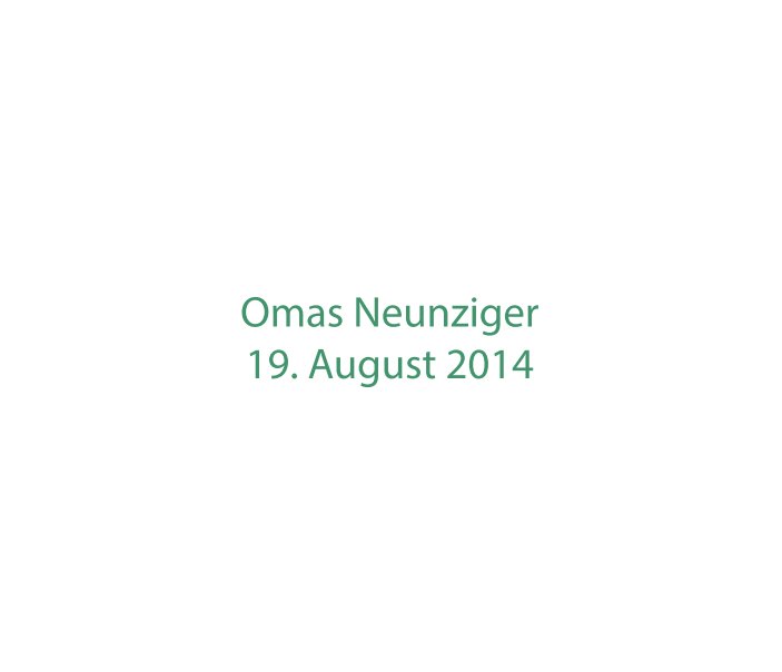 View Omas Neunziger by Dieter Schewig