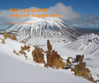 NEW ZEALAND July and August 2003 book cover