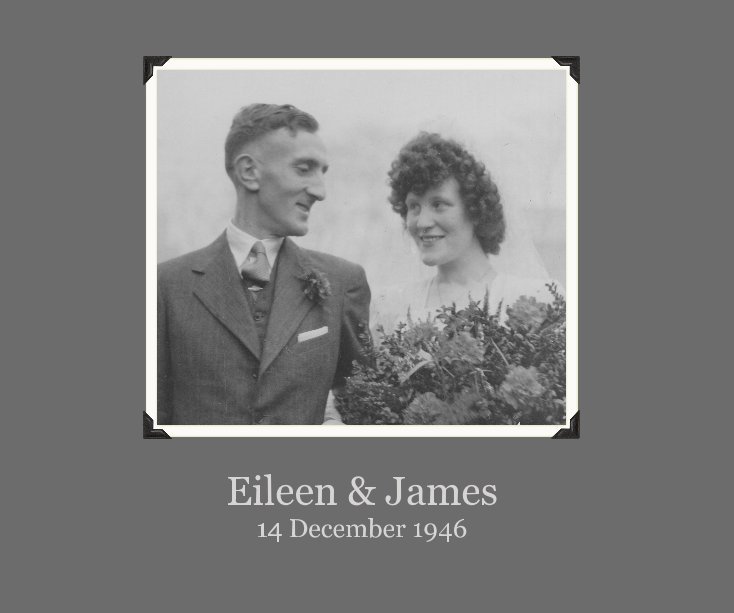 Bekijk Eileen & James 14 December 1946 op Julie Hindley