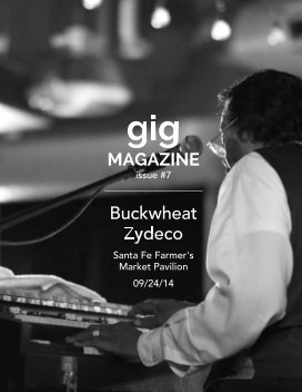 gig MAGAZINE issue #7 book cover