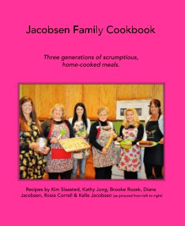Jacobsen Family Cookbook book cover