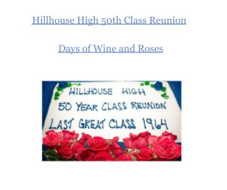 Hillhouse High 50th Class Reunion book cover