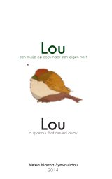 Lou. A Sparrow That Moved Away. DUTCH/ENGLISH book cover