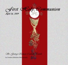 First Holy Communion April 26, 2009 book cover