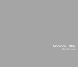 Morocco 2007 book cover