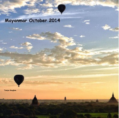 Mayanmar October 2014 book cover