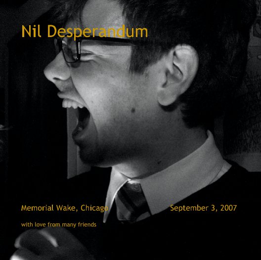 View Nil Desperandum by with love from many friends
