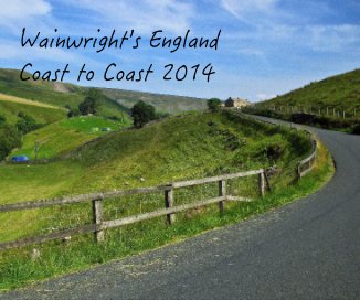 Wainwright's England Coast to Coast 2014 book cover