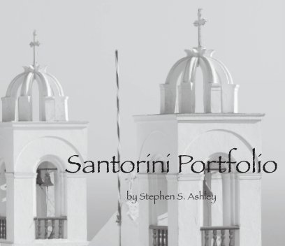 Santorini Portfolio book cover