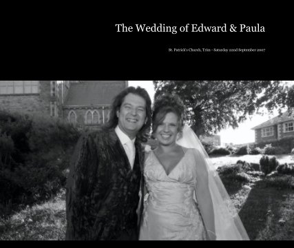 The Wedding of Edward & Paula book cover