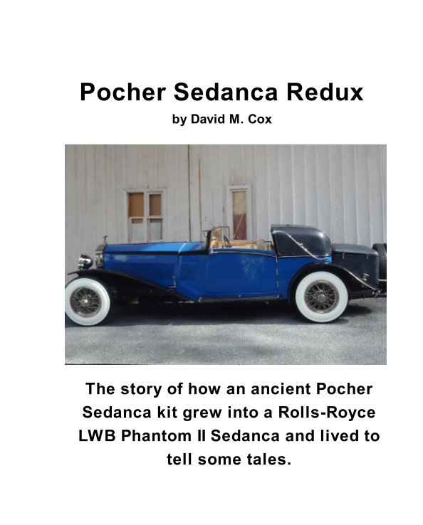 View Pocher Sedanca Redux by David M. Cox