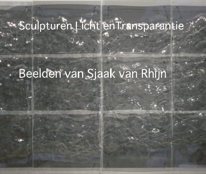 Sculpturen Licht enTransparantie Beelden van Sjaak van Rhijn book cover