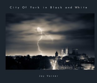 City Of York in Black and White (Hard cover) book cover