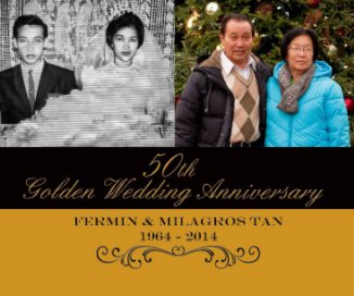 50th WEDDING ANNIVERSARY GUEST BOOK book cover