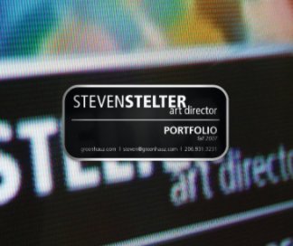 STEVENSTELTER: portfolio book cover
