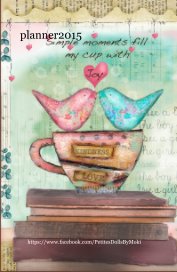 Planner2015 Fill my cup with Joy book cover