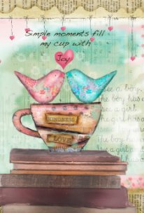 Notebook Fill my cup with Joy book cover