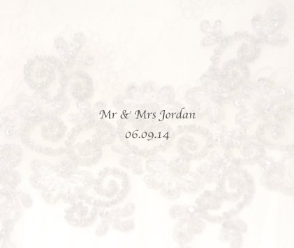 Mr & Mrs Jordan 06.09.14 book cover