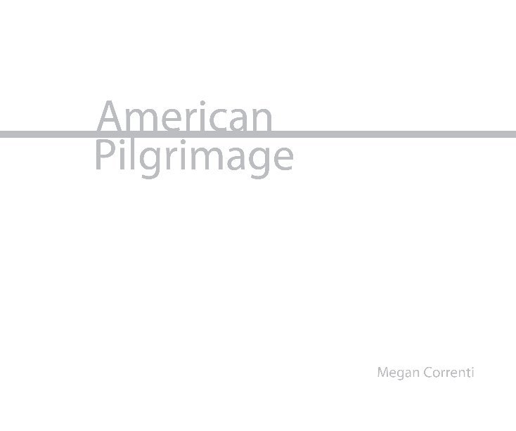 American Pilgrimage nach Megan Correnti anzeigen