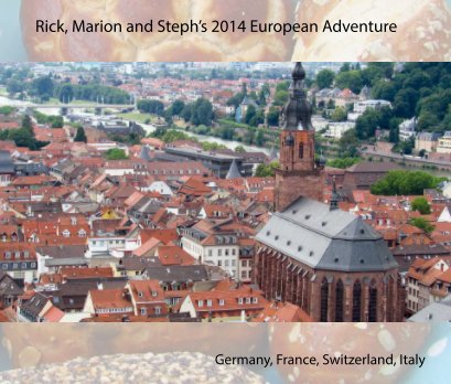 2014 Europe Trip book cover
