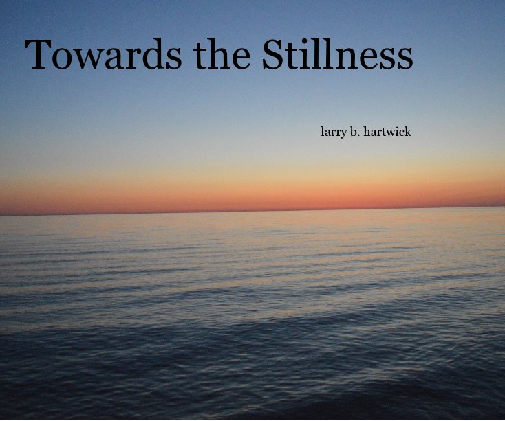 View Towards the Stillness by larry b. hartwick