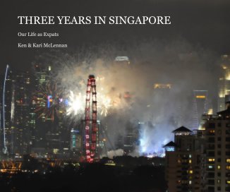 THREE YEARS IN SINGAPORE book cover