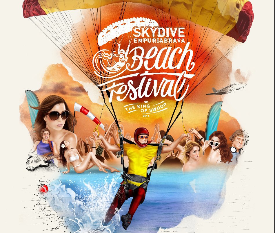 View Skydive Empuriabrava Beach Festival 2014 by Rolf Kuratle