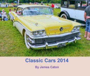 Classic Cars 2014 book cover