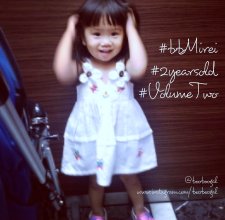 #bbMirei #2yearsold #VolumeTwo book cover