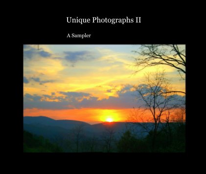 Unique Photographs II A Sampler book cover