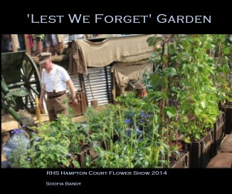 'Lest We Forget' Garden book cover