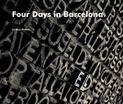 Four Days in Barcelona book cover