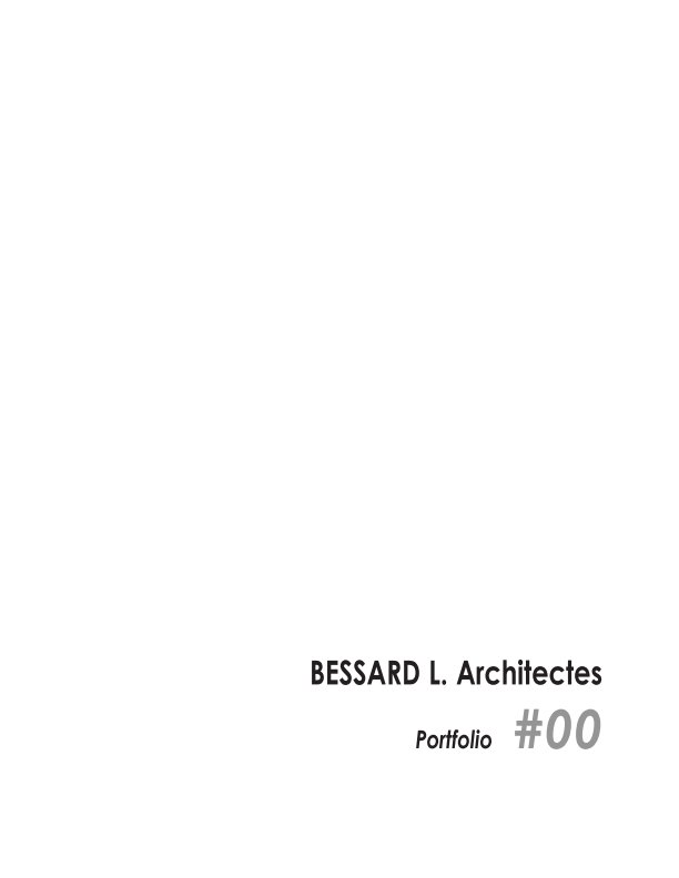 Ver Book BLA por Louis Bessard Architecte DESA