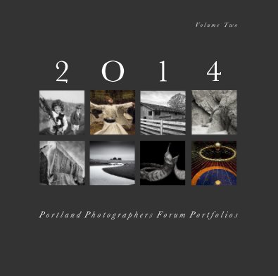 Vol 2 of 2014 Portland Photographer's Forum Portfolios, 12X12 book cover