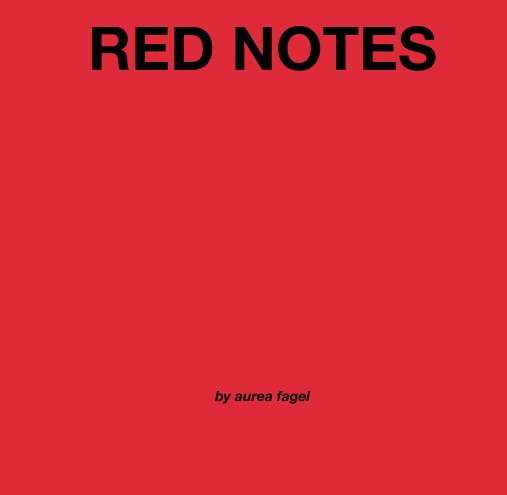 Red Notes nach aurea fagel anzeigen