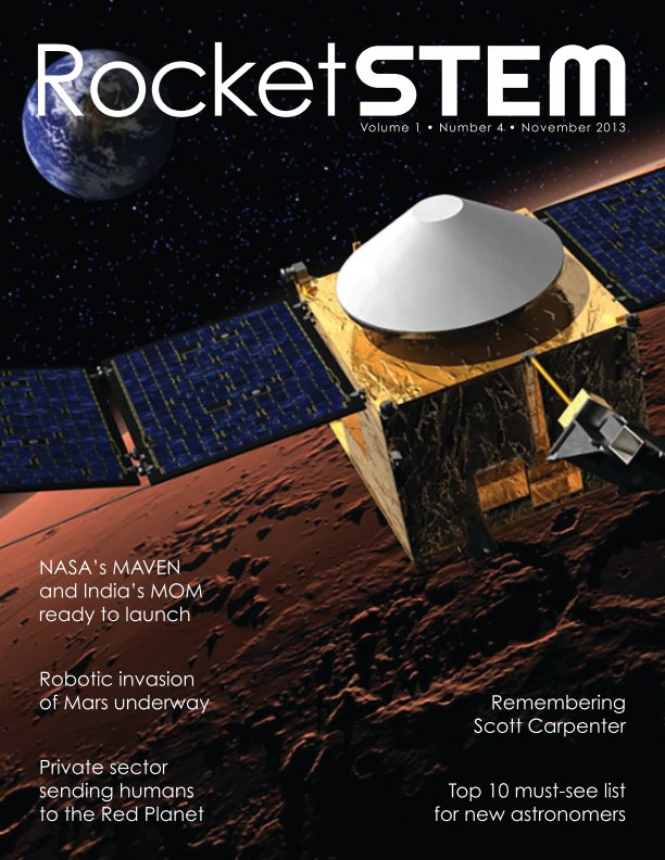 View RocketSTEM Magazine #4 - November 2013 by RocketSTEM Media Foundation