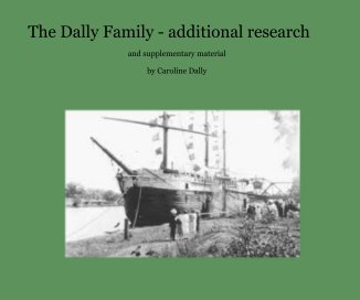 The Dally Family - additional research book cover