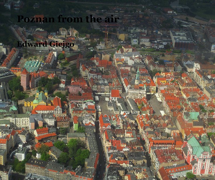View Poznan from the air by Edward Giejgo