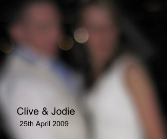 Clive & Jodie 25th April 2009 book cover