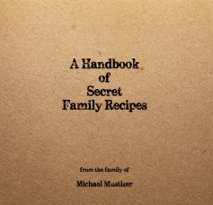 A Handbook of Secret Family Recipes book cover