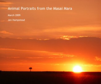 Animal Portraits from the Masai Mara book cover
