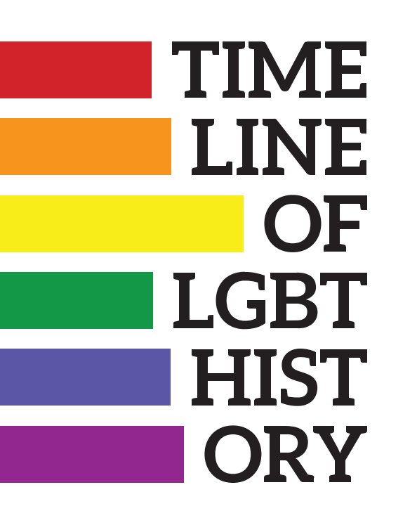 View Timeline of LGBT History by Wikipedia