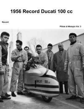 1956 Record Ducati 100 cc book cover