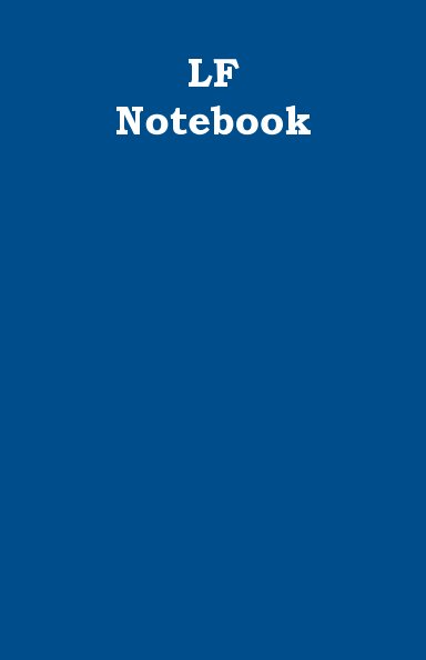 View LF Notebook by valerio de rubeis