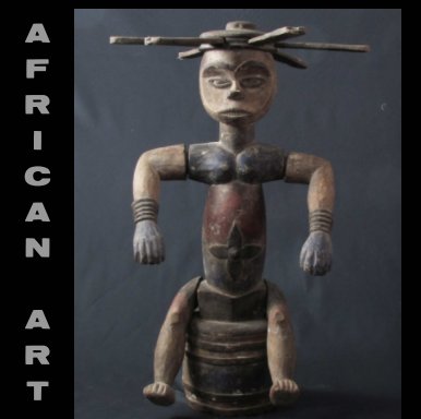 african art book cover