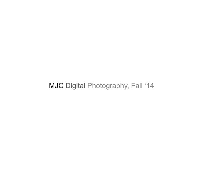 Bekijk MJC Digital Photography, Fall '14 op MJC Students