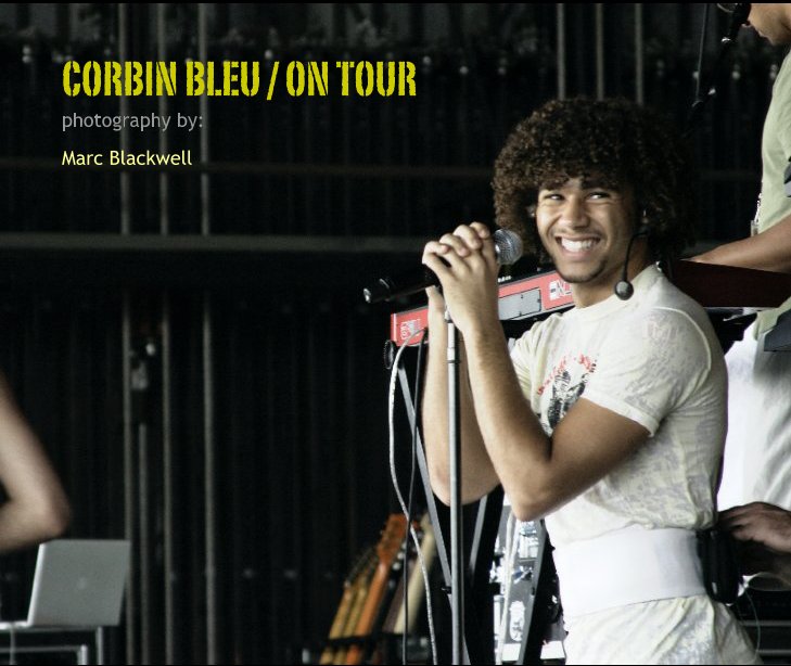 View CORBIN BLEU / ON TOUR by Marc Blackwell