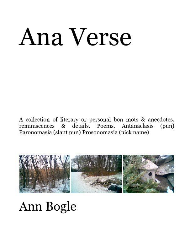 View Ana Verse by Ann Bogle