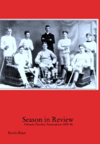 Season in Review
 Ontario Hockey Association 1895-96 book cover